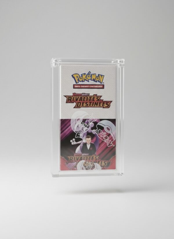 Protection acrylique demi display 18 boosters